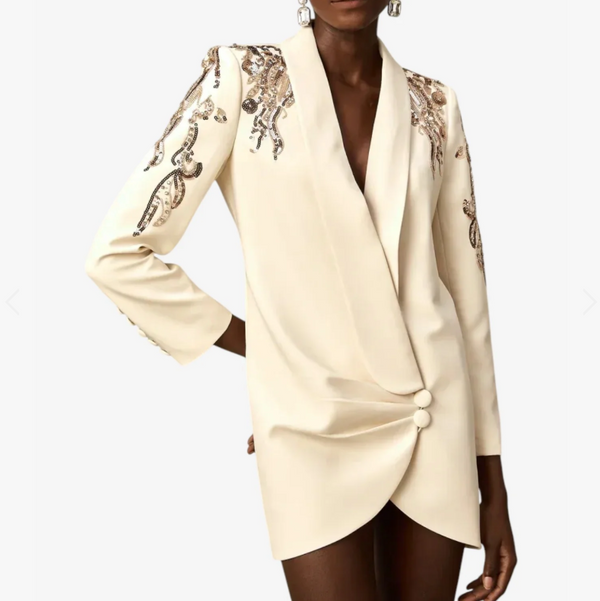 Vega™ | Vestido Bordado Americana