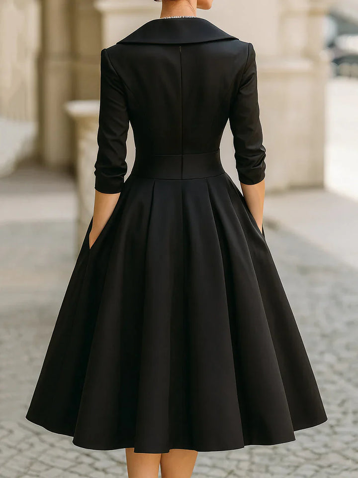 Rocío™ | Vestido Midi Satinado