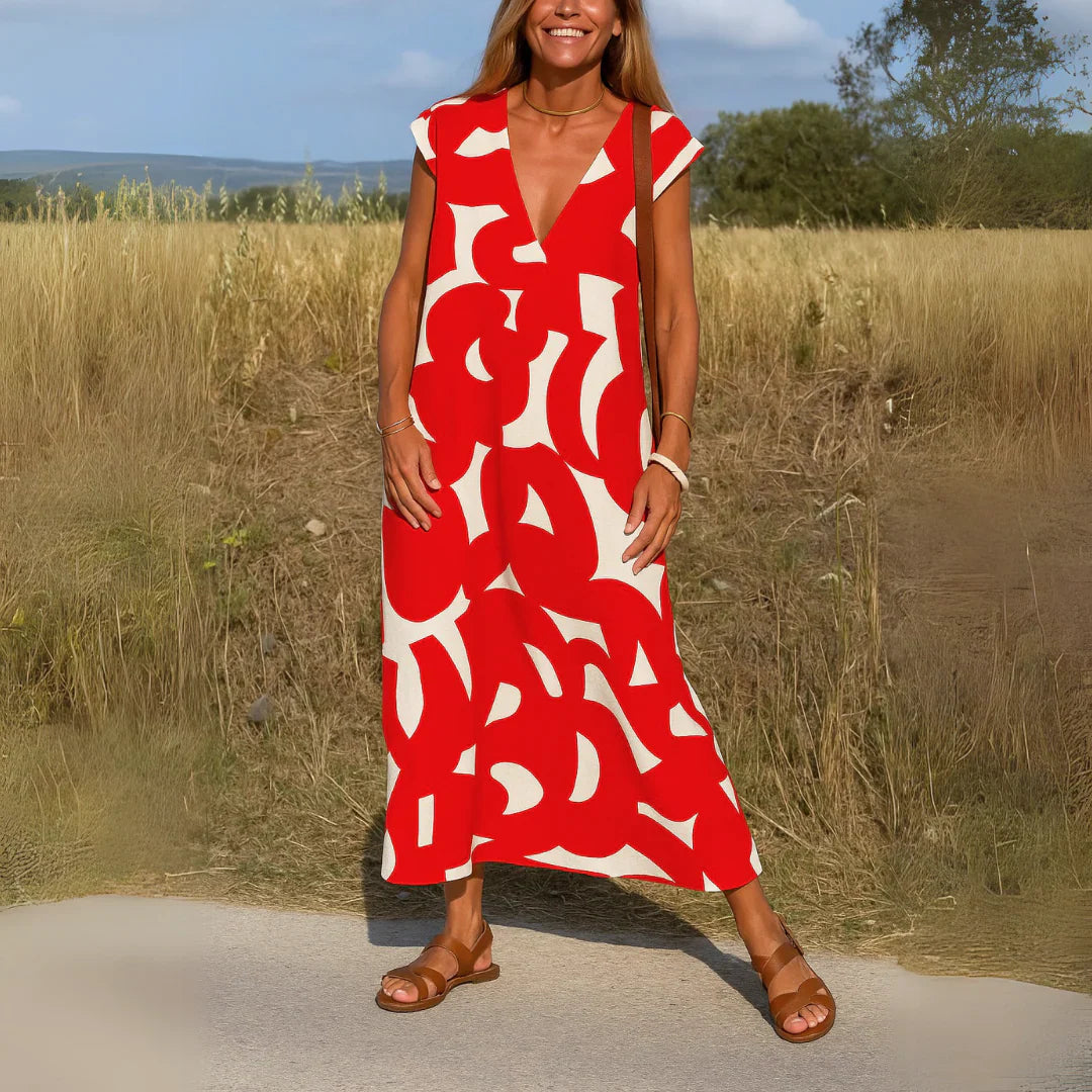 Nuria™ | Vestido calados minimalista