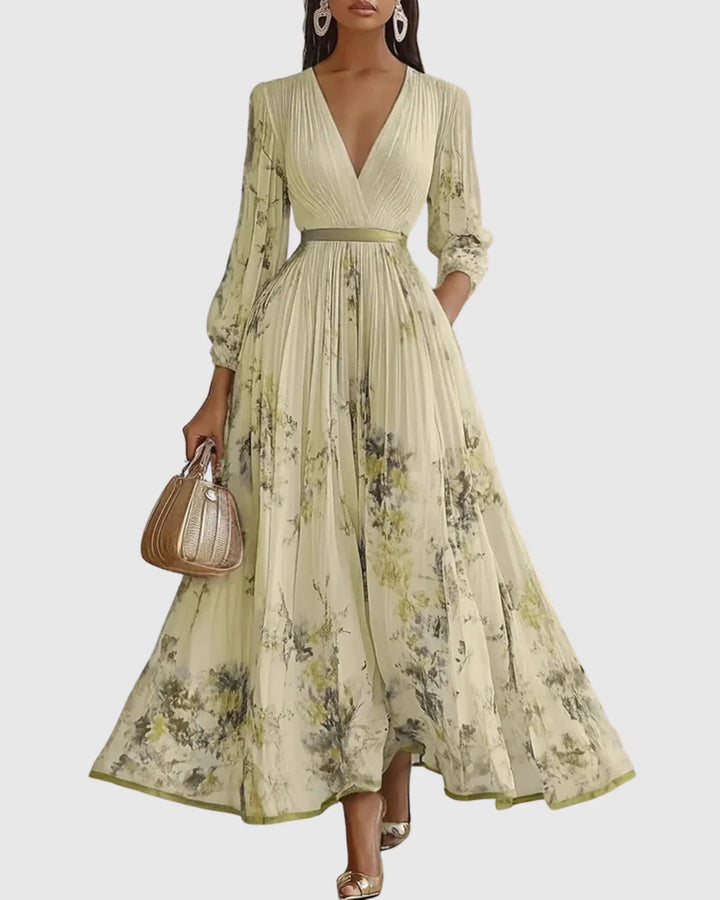 Beatriz™ | Vestido Maxi Plisado Elegante