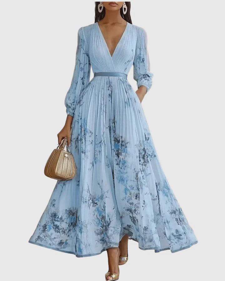 Beatriz™ | Vestido Maxi Plisado Elegante