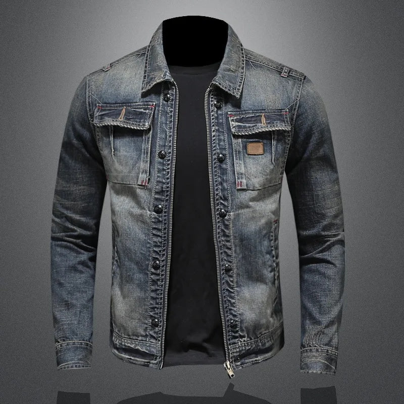 Inés™ | Chaqueta tejana clásica hombre
