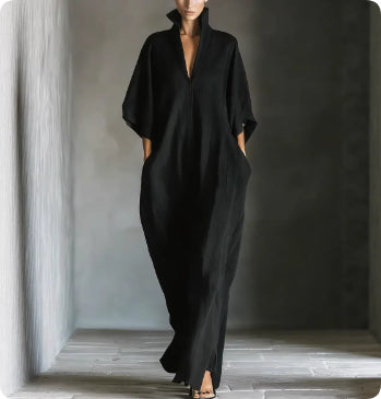 Lola™ | Vestido largo minimalista oversize