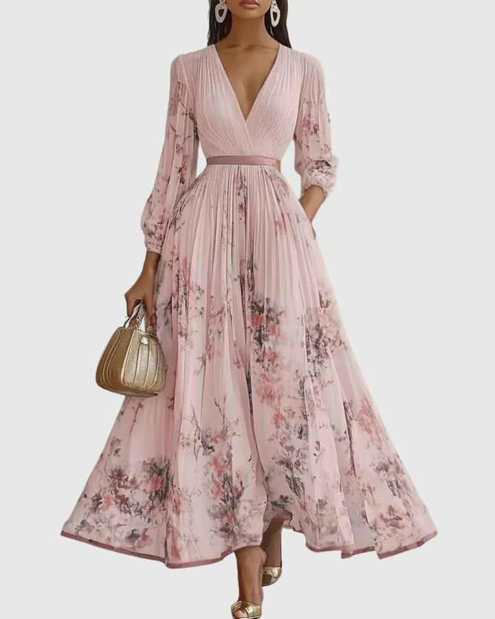 Beatriz™ | Vestido Maxi Plisado Elegante