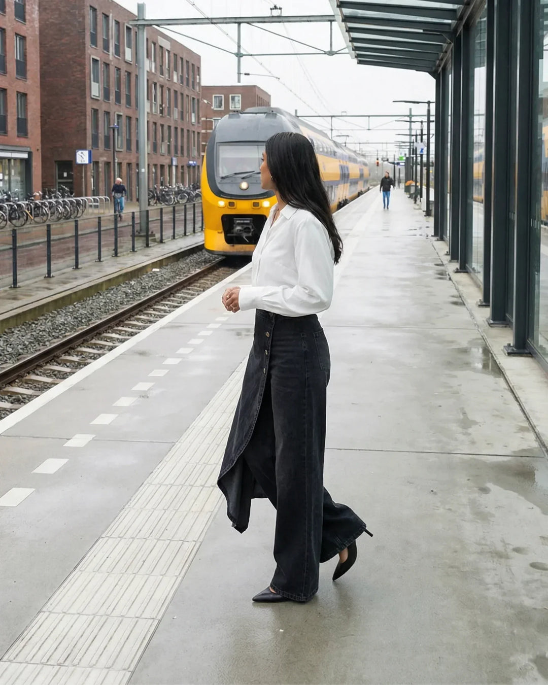 Irene™ | Pantalones vaqueros cruzados