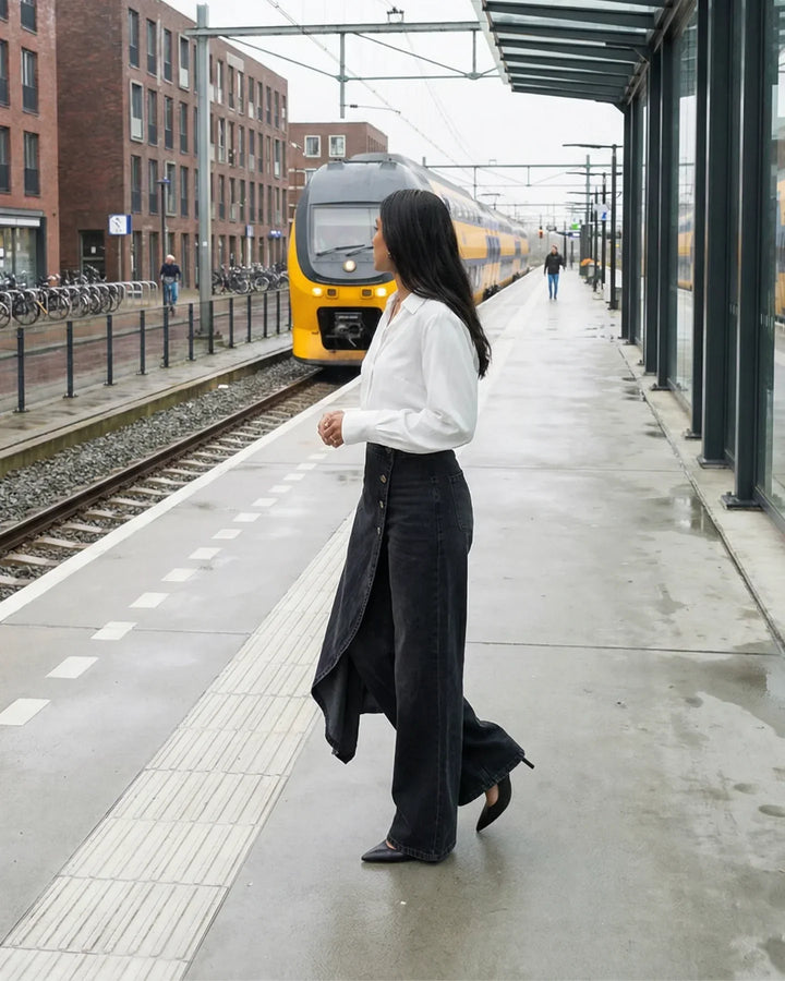 Irene™ | Pantalones vaqueros cruzados