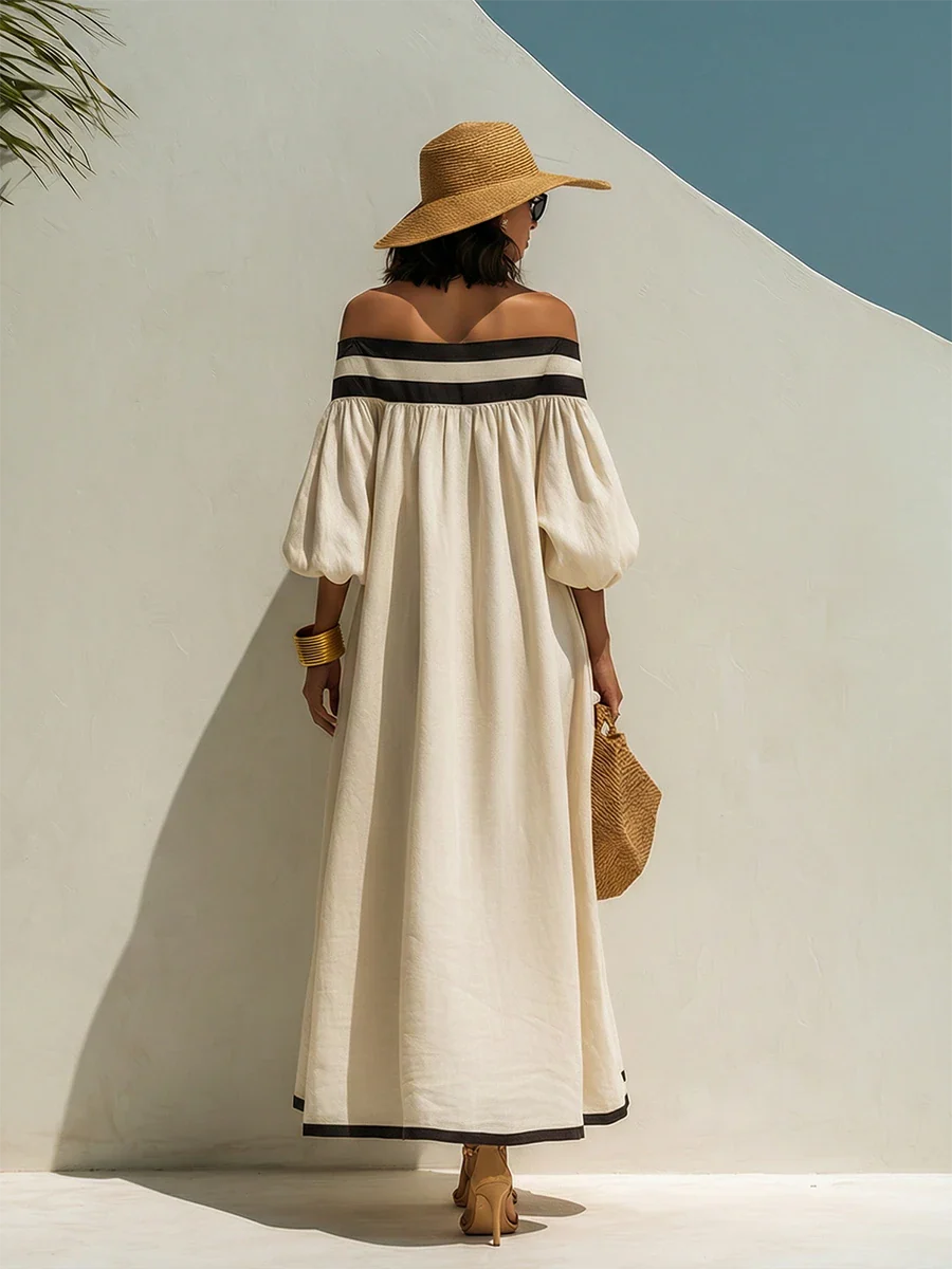 Paula™ | Vestido maxi desenfadado