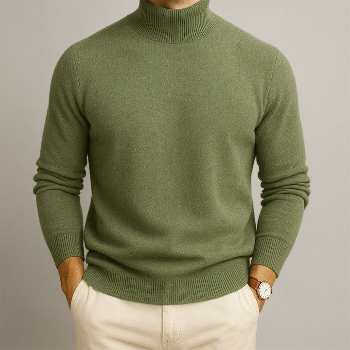 Alba™ | Jersey cuello alto cachemir