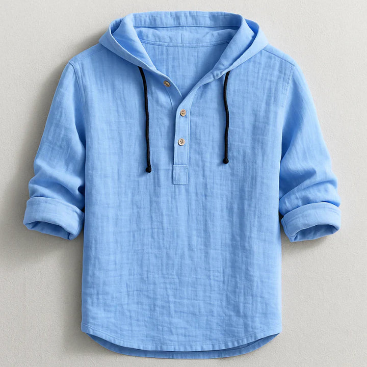 Laia™ | Camisa con capucha refinada