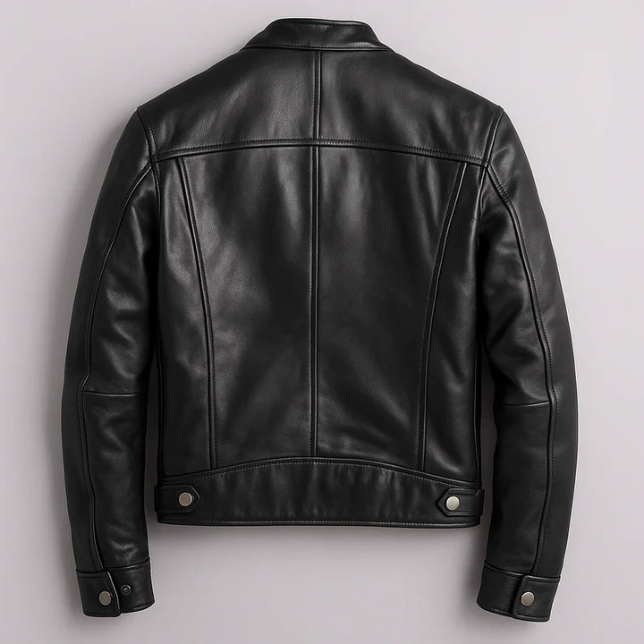 Claudia™ | Chaqueta de cuero sintético informal
