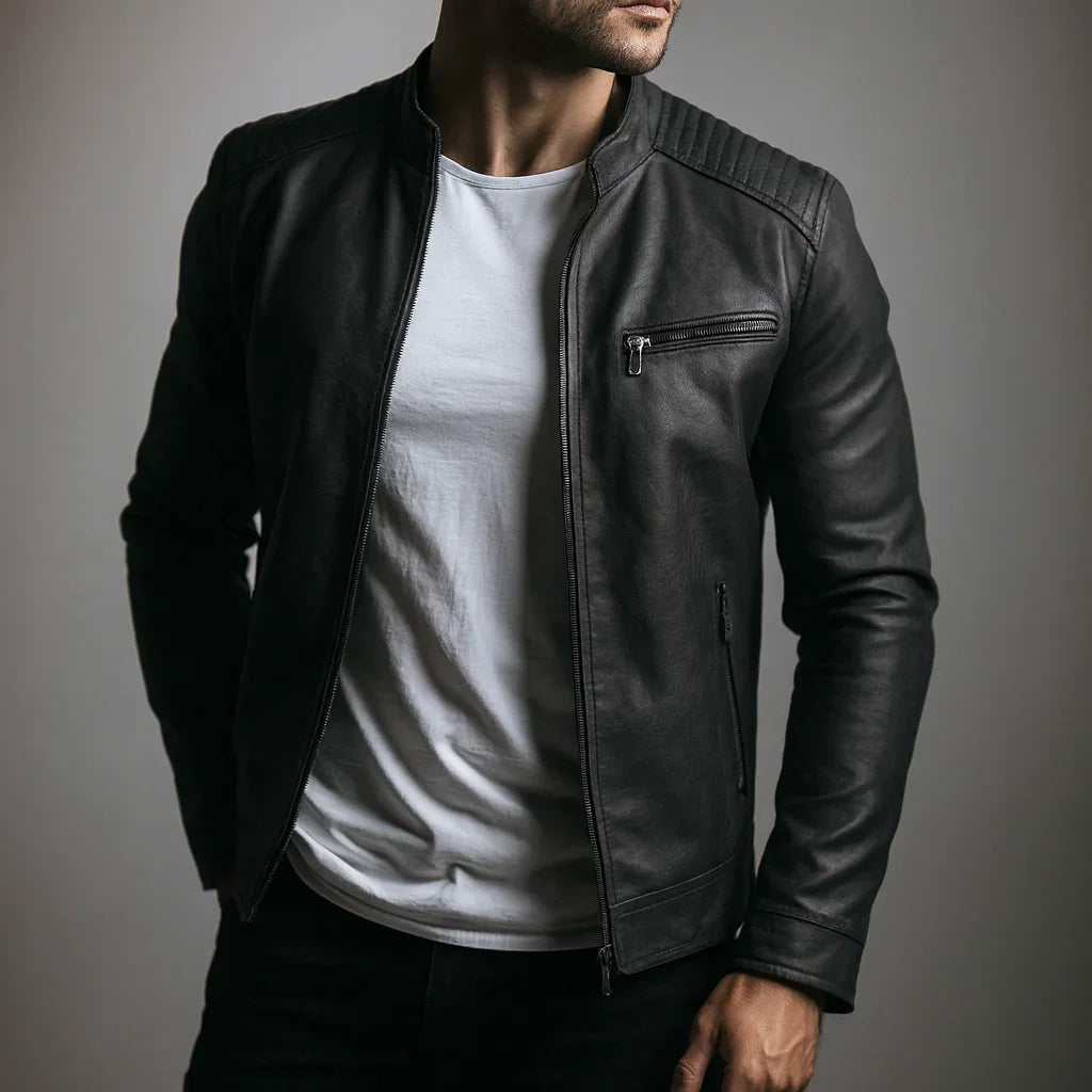 Sara™ | Chaqueta de cuero sintético