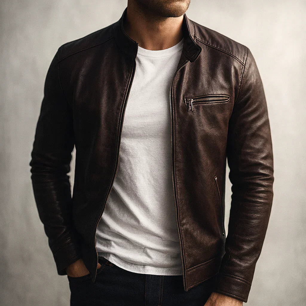 Sara™ | Chaqueta de cuero sintético