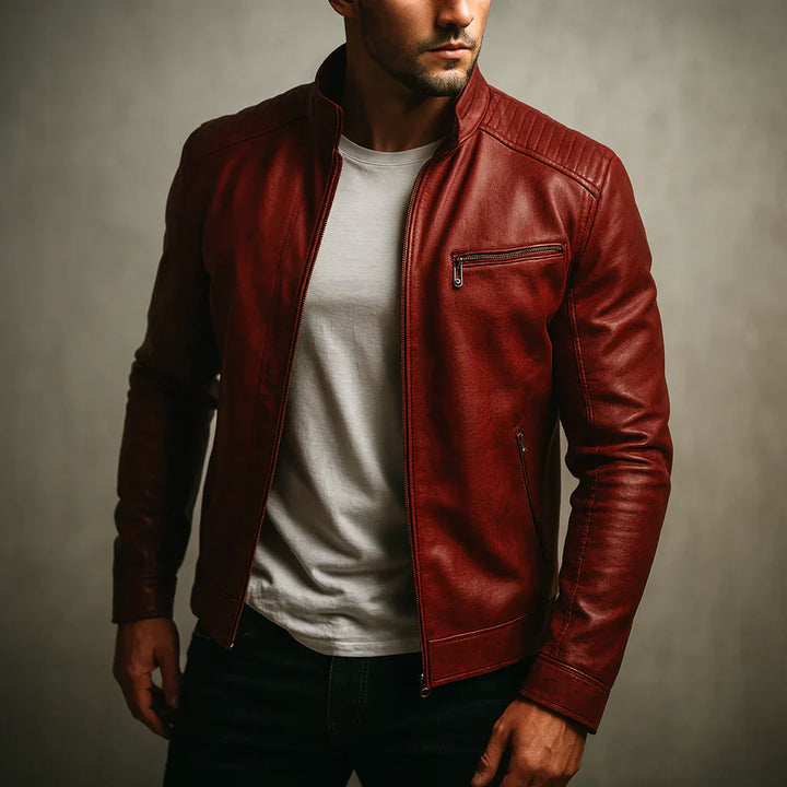 Sara™ | Chaqueta de cuero sintético