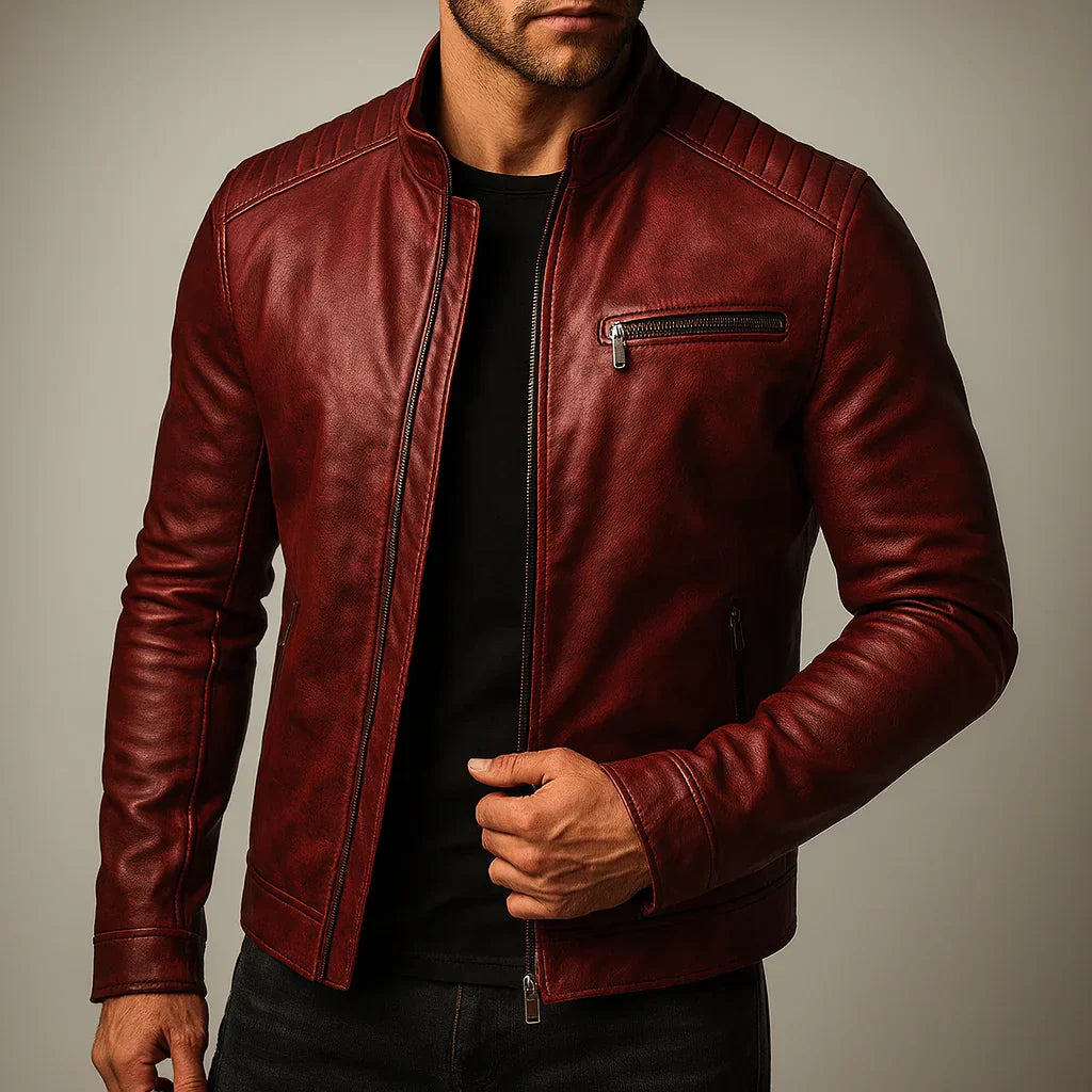 Sara™ | Chaqueta de cuero sintético