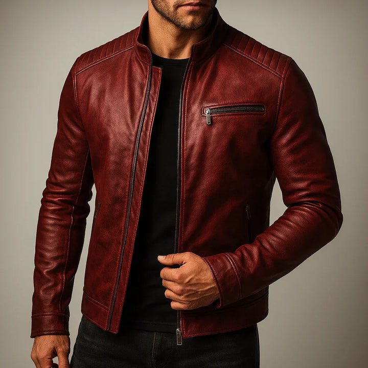 Sara™ | Chaqueta de cuero sintético