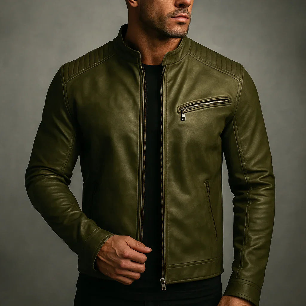 Sara™ | Chaqueta de cuero sintético