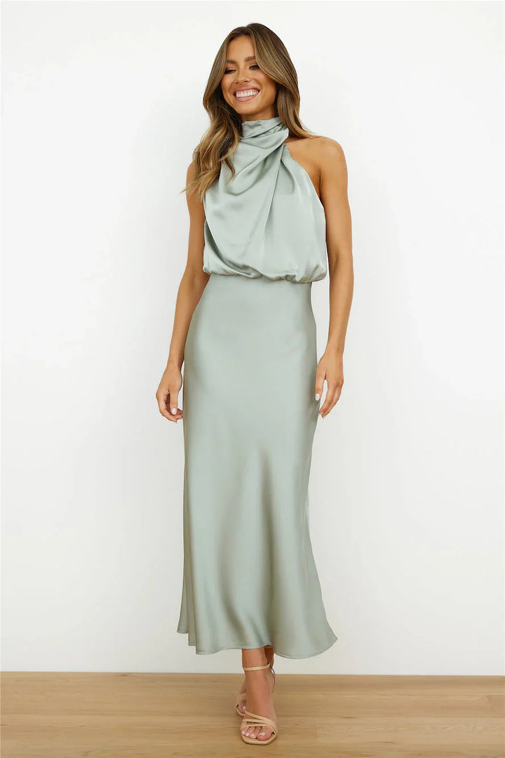 Sara™ | Vestido Escote Americano