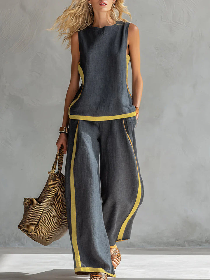 Blanca™ | Conjunto minimalista de dos piezas