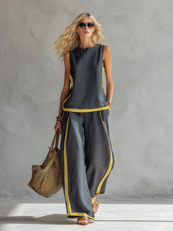 Blanca™ | Conjunto minimalista de dos piezas