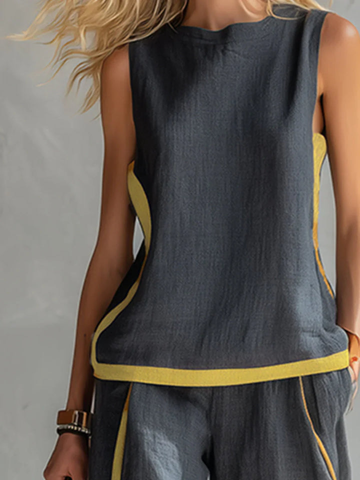 Blanca™ | Conjunto minimalista de dos piezas