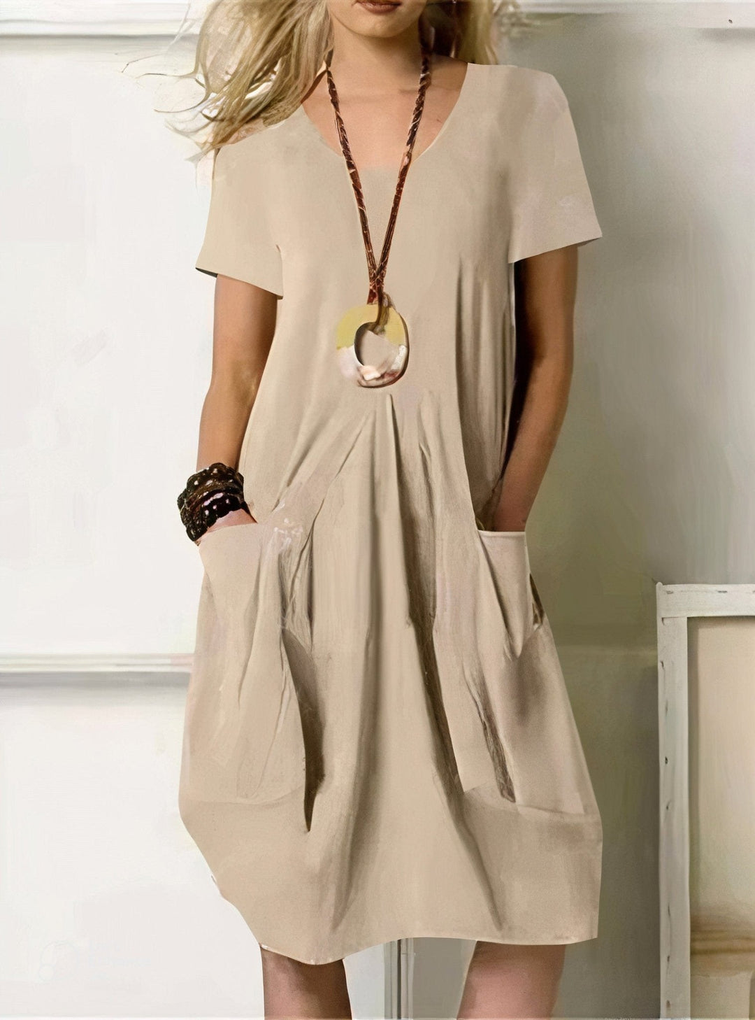 Carla™ | Vestido fluido minimalista