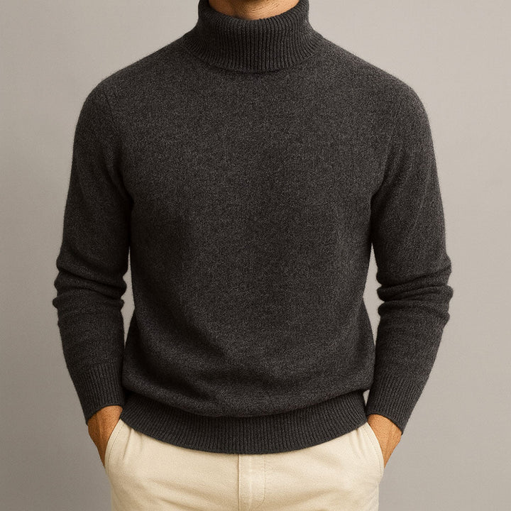 Alba™ | Jersey cuello alto cachemir
