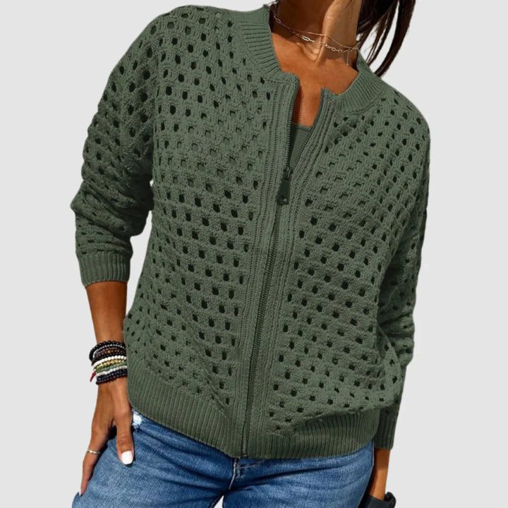 Nuria™ | Chaqueta de punto refinada