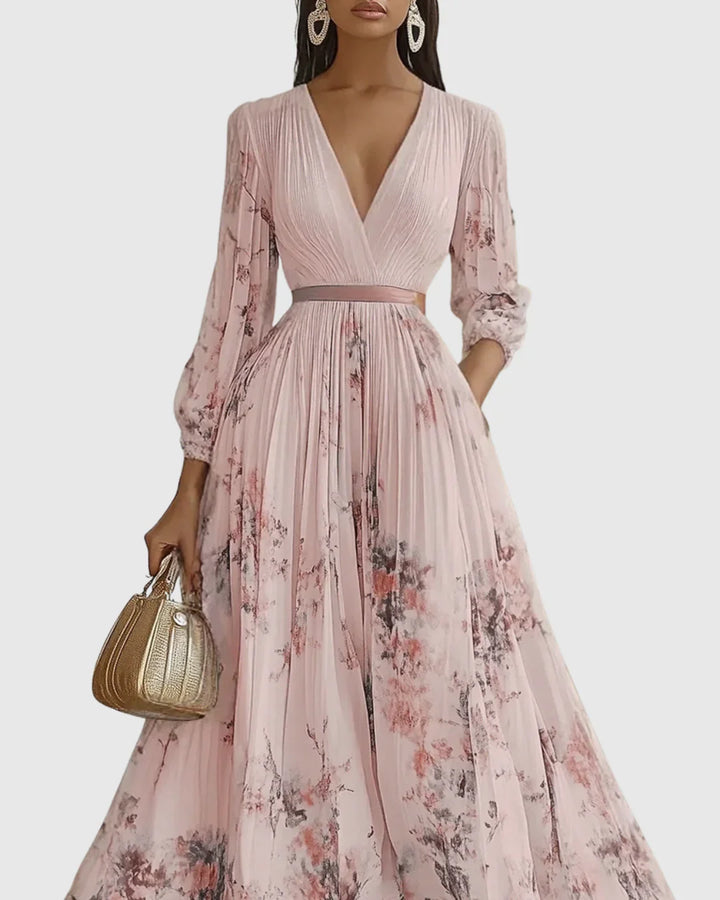 Beatriz™ | Vestido Maxi Plisado Elegante