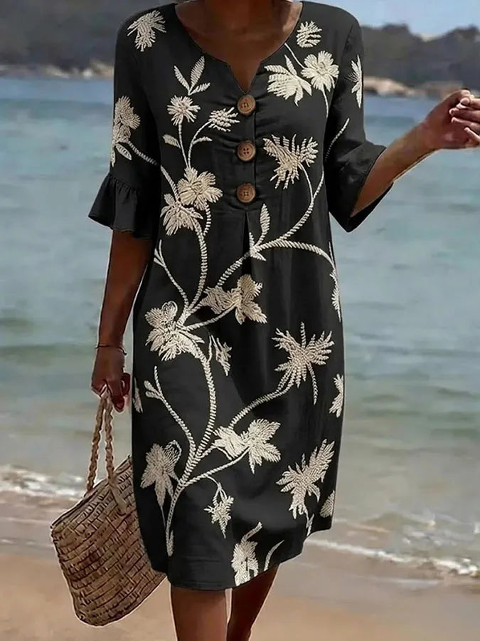 Natalia™ | Vestido floral casual mujer