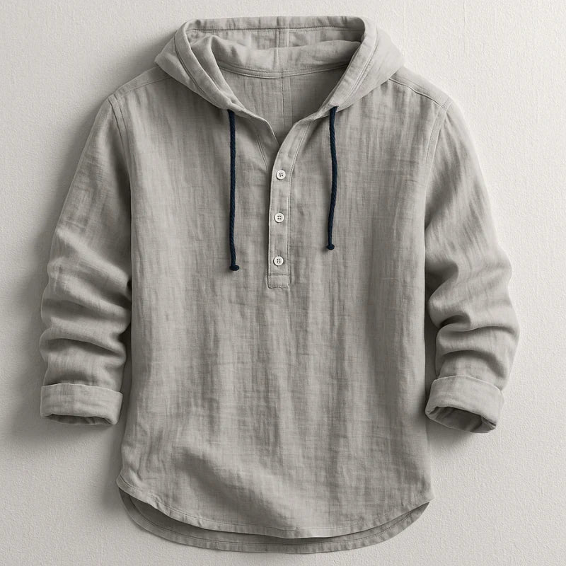 Laia™ | Camisa con capucha refinada
