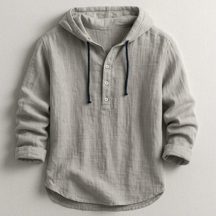 Laia™ | Camisa con capucha refinada