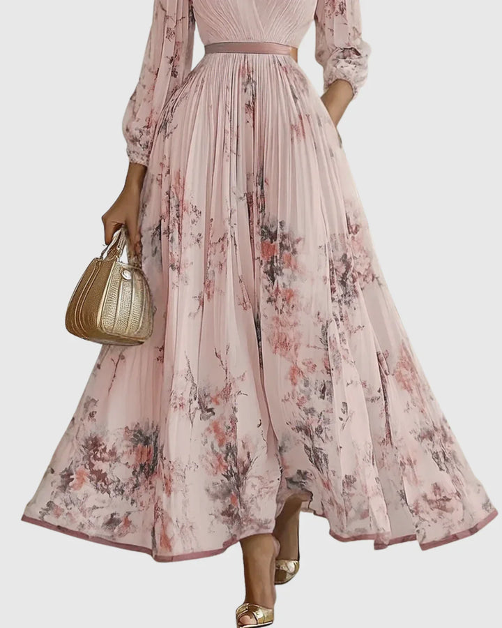 Beatriz™ | Vestido Maxi Plisado Elegante