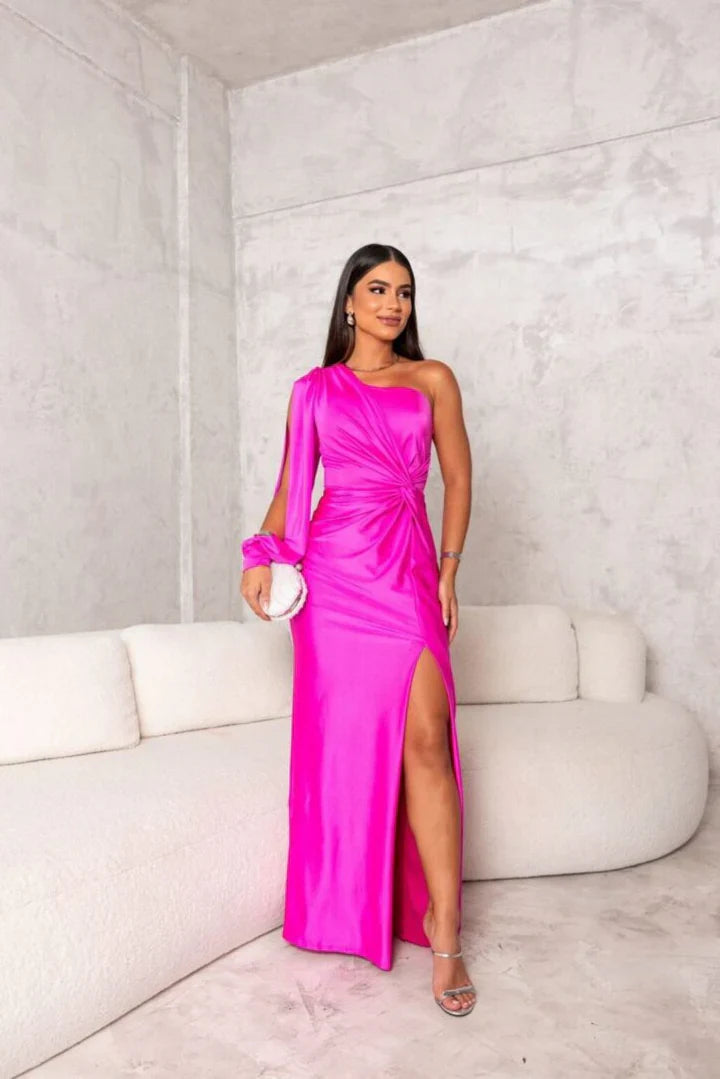 Adriana™ | Vestido noche asimétrico