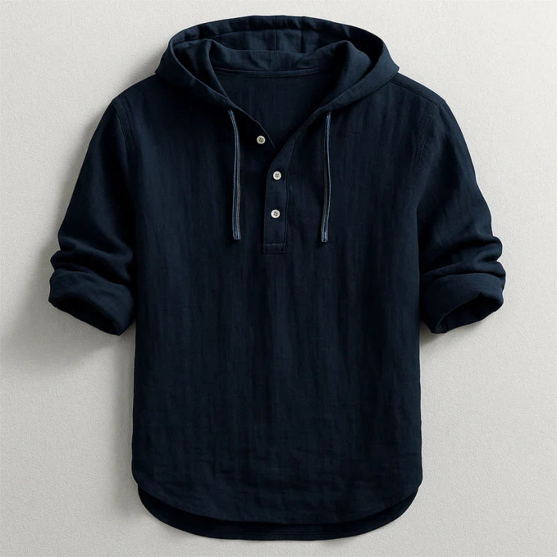 Laia™ | Camisa con capucha refinada
