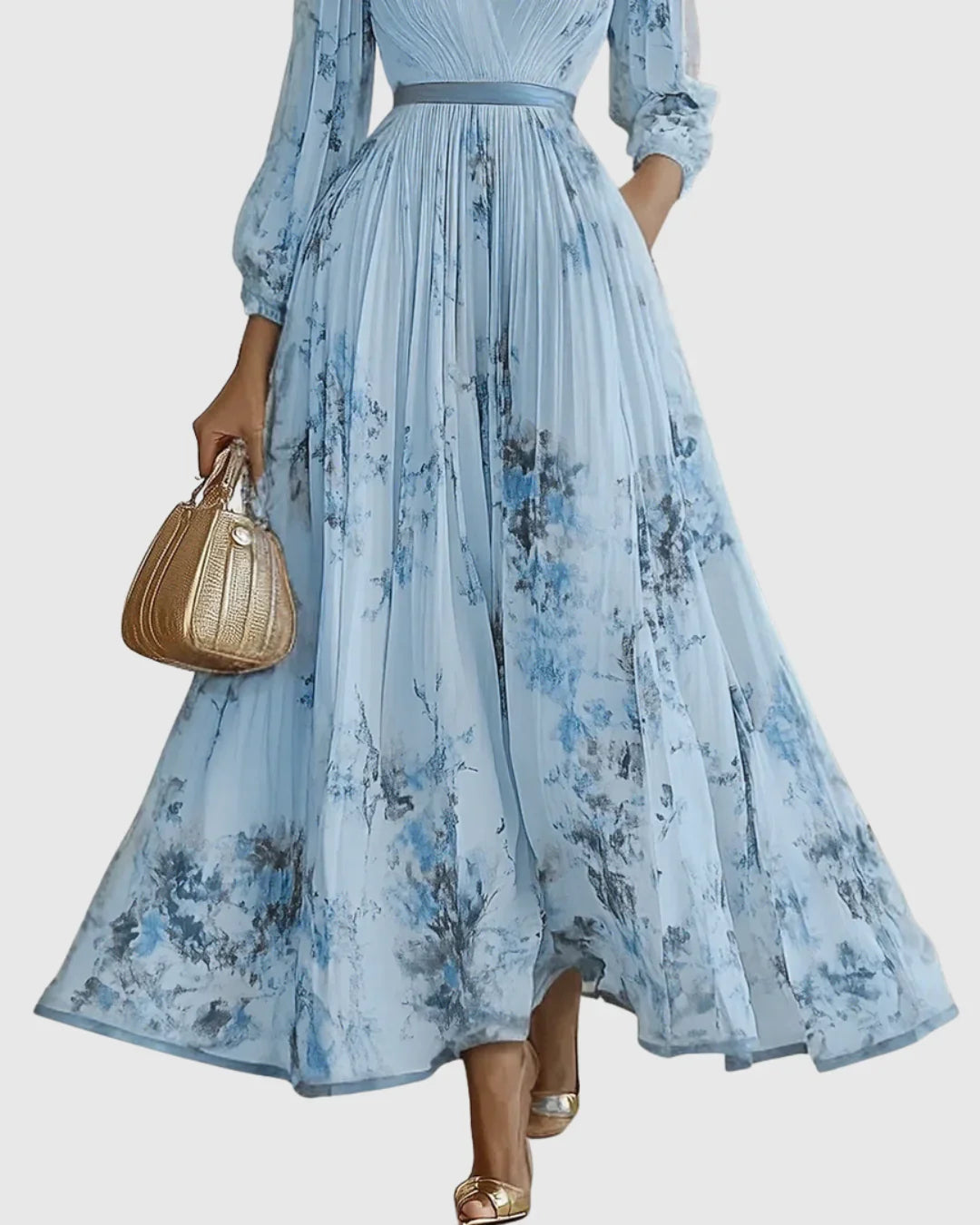 Beatriz™ | Vestido Maxi Plisado Elegante