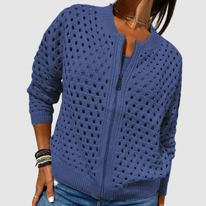 Nuria™ | Chaqueta de punto refinada