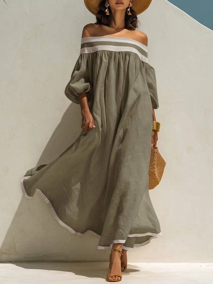 Paula™ | Vestido maxi desenfadado