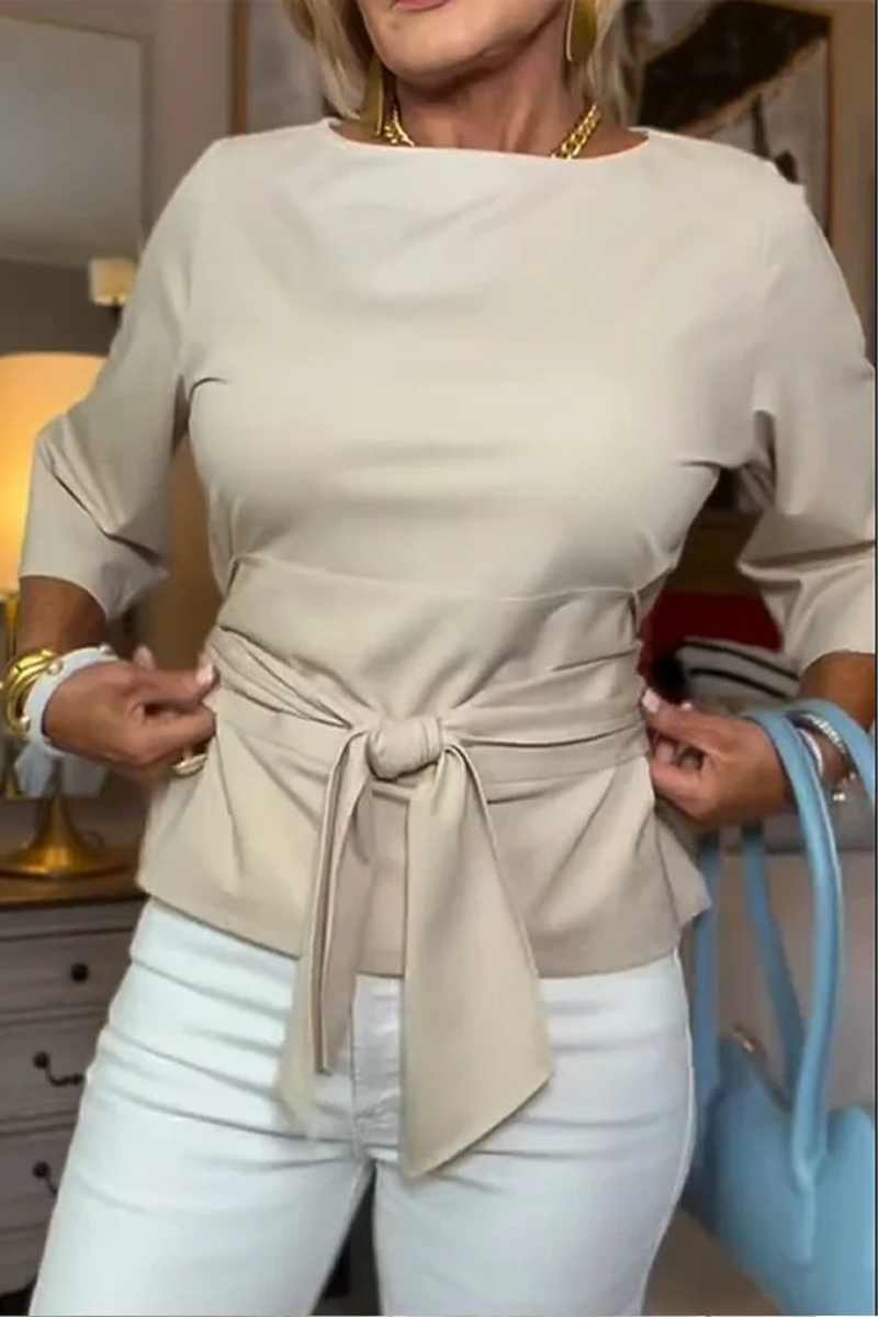 Carla™ | Blusa Elegante con Lazo
