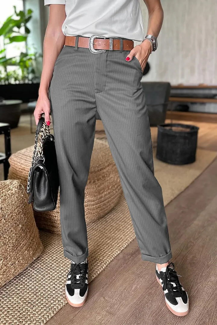 Silvia™ | Pantalones rayas elegantes