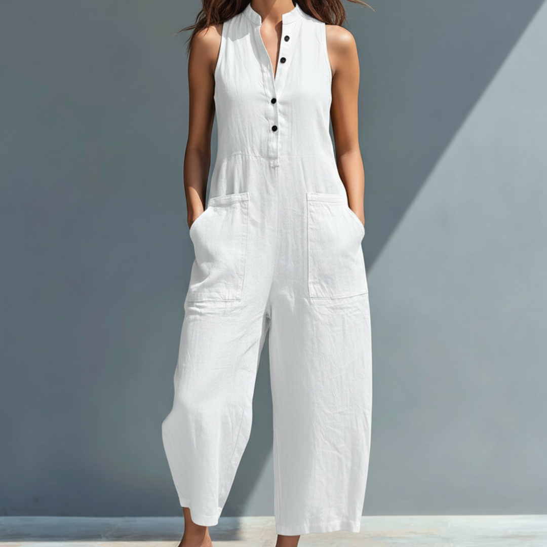 Nuria™ | Mono sin mangas elegante