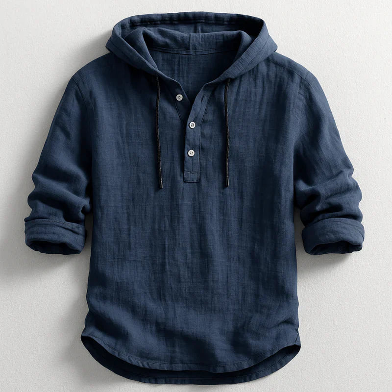 Laia™ | Camisa con capucha refinada