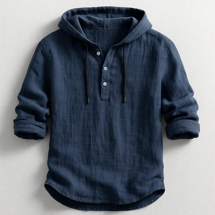 Laia™ | Camisa con capucha refinada