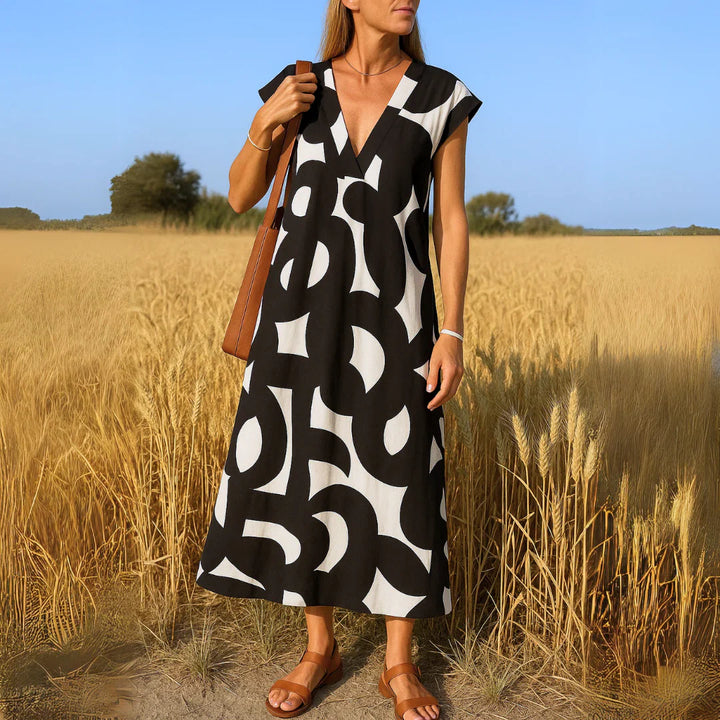 Nuria™ | Vestido calados minimalista