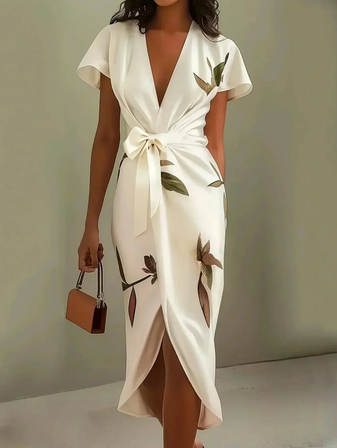 Patricia™ | Vestido cruzado floral
