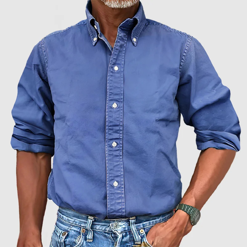 Silvia™ | Camisa manga larga impecable