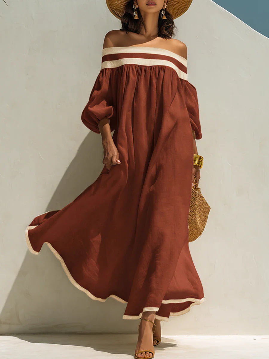 Paula™ | Vestido maxi desenfadado
