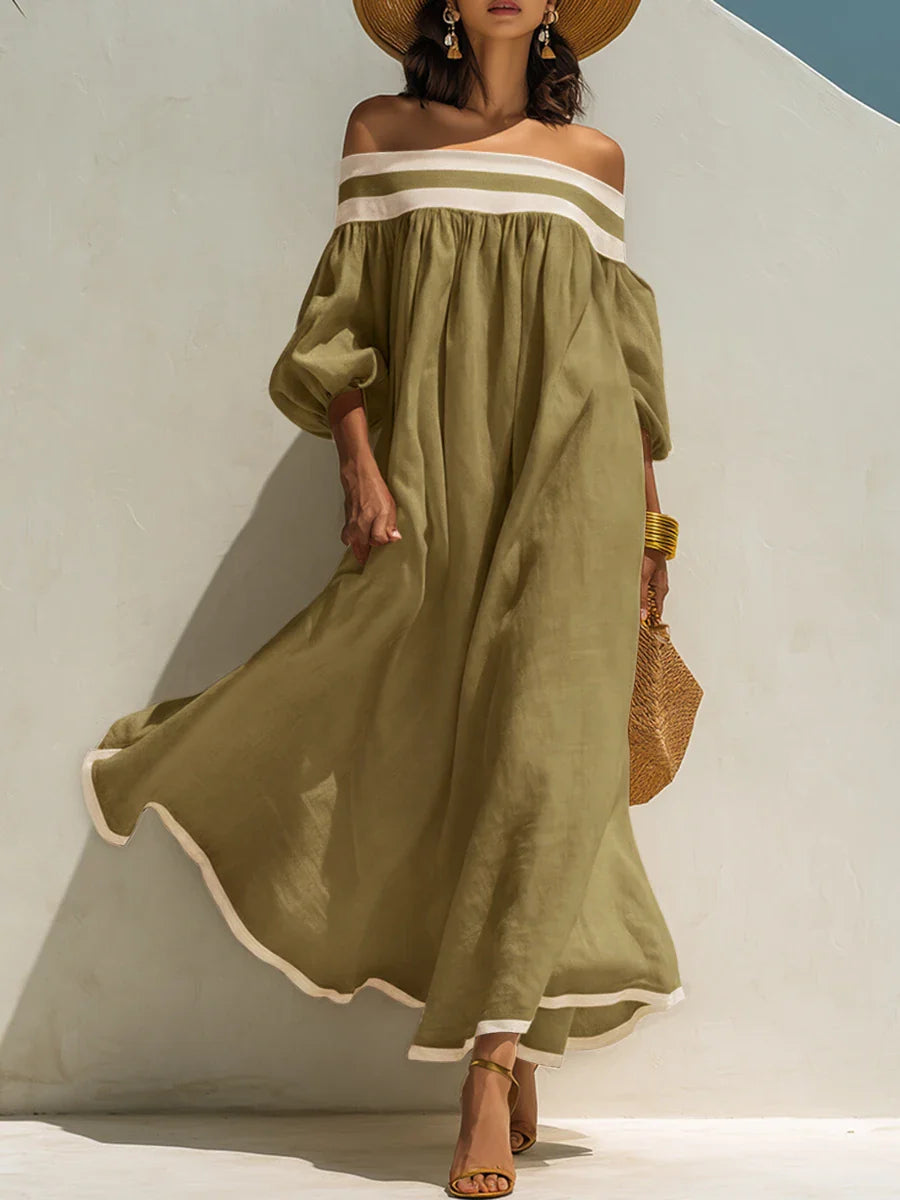 Paula™ | Vestido maxi desenfadado