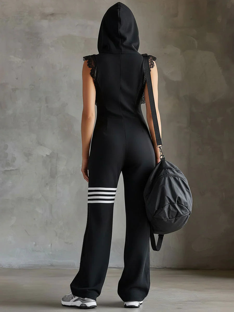 Victoria™ | Sudadera Deportiva Rayada