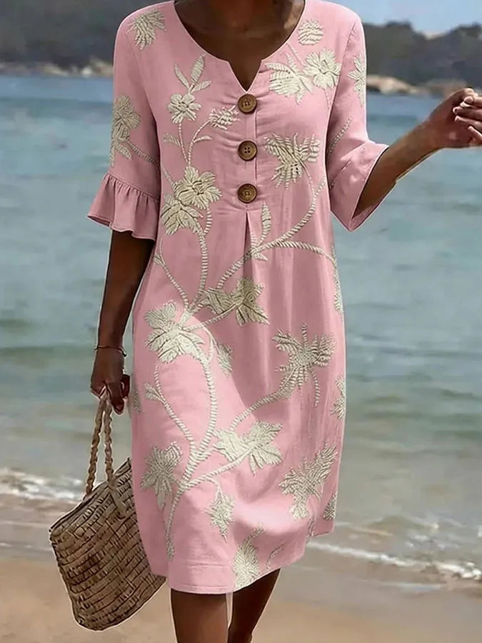 Natalia™ | Vestido floral casual mujer