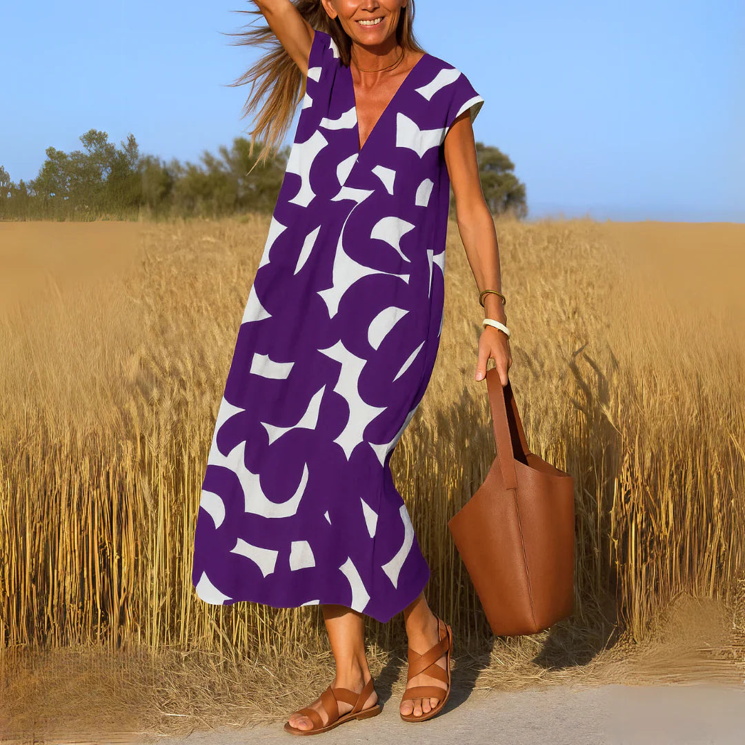 Nuria™ | Vestido calados minimalista
